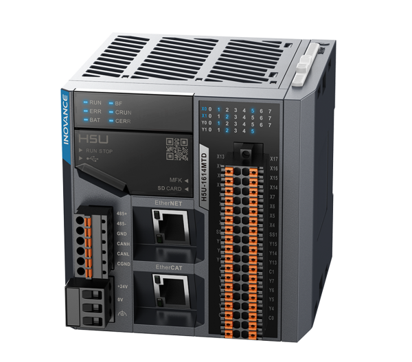 H5U系列EtherCAT总线高性能小型PLC