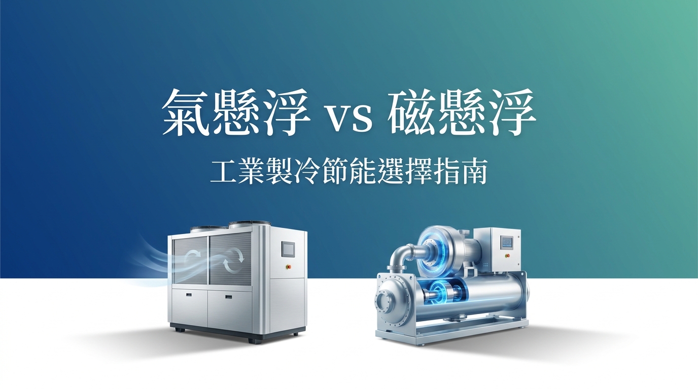 氣懸浮冷水機組和磁懸浮離心冷水機組，工業製冷節能到底選哪個？