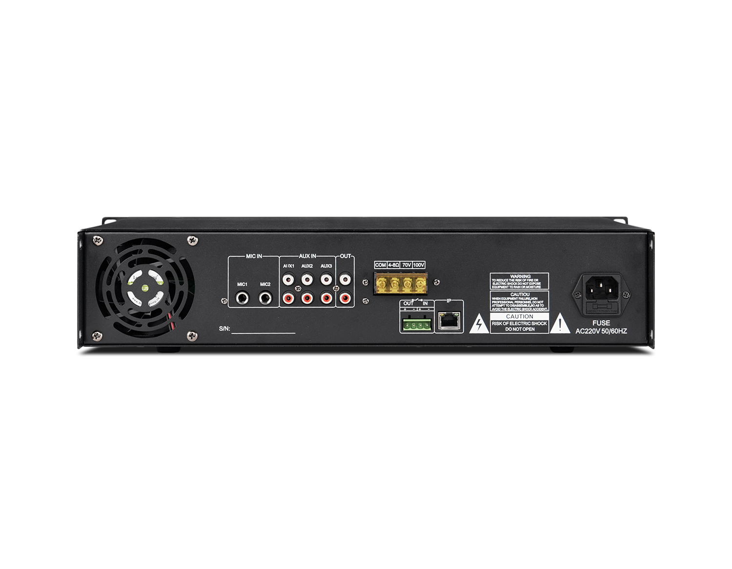 4.3寸触摸屏IP网络功率放大器 OM-IP60P/120P/180P/240P/300P/360P/650P