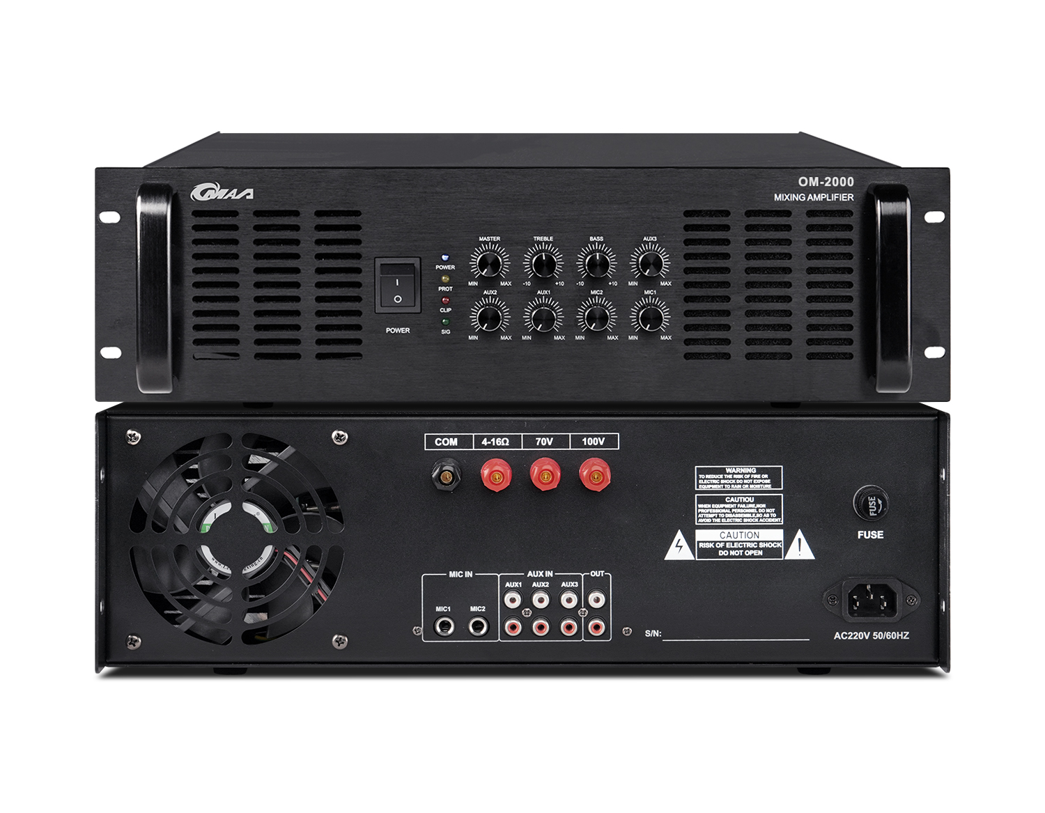 合并式定压大功率放大器 OM-800/1000/1200/1500/2000