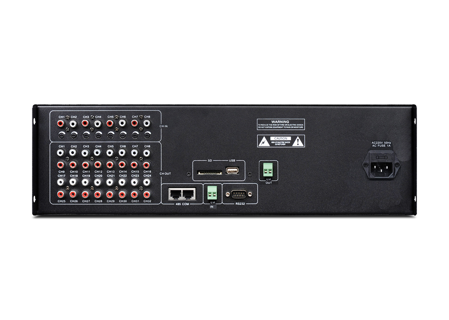 MP3编程矩阵分区播放器 OM-8320
