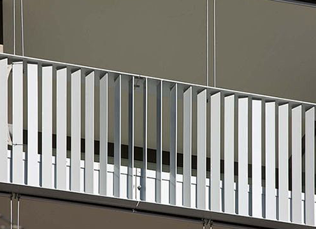 Outdoor aluminum fence, villa iron fence