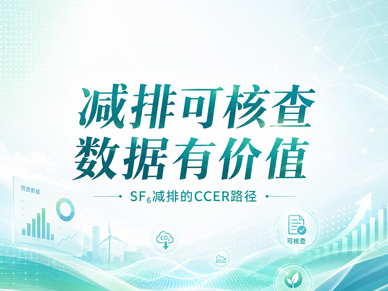 减排可核查 数据有价值：SF₆减排的CCER路径