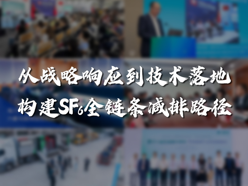 从战略响应到技术落地：构建SF₆全链条减排路径