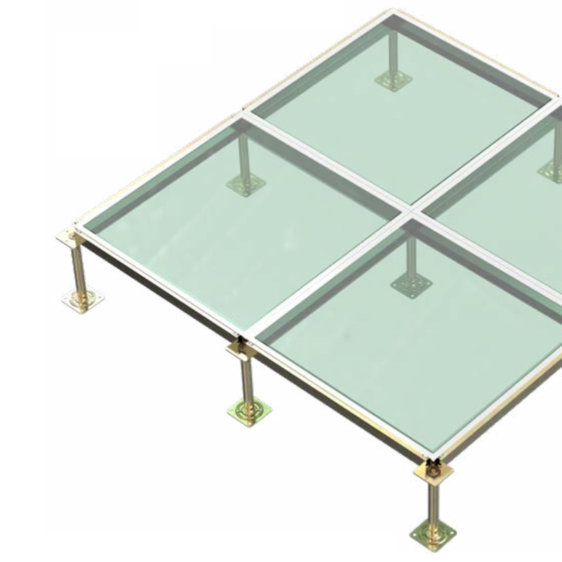 全钢结构玻璃-活动地板系列