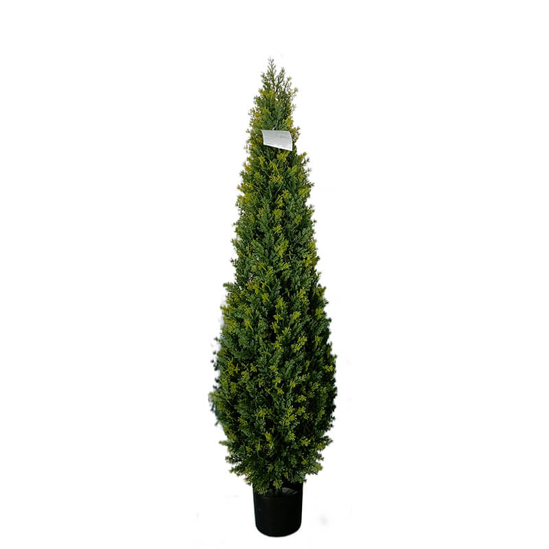 120cm artificial cypress tower tree