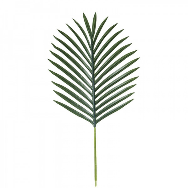 single stem Artificial Areca Palm Leaf greenery 1#