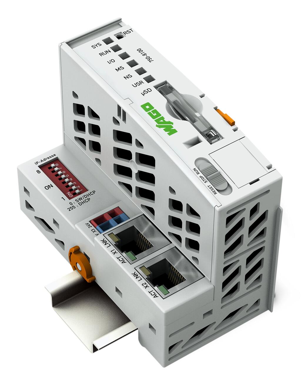 万可-PFC100控制器; 2 x ETHERNET; ECO