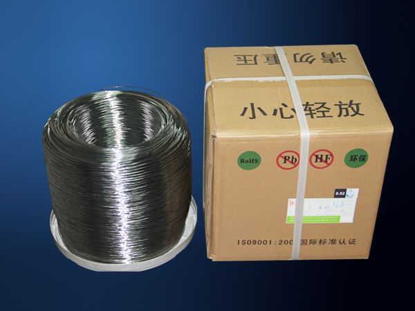 Caja común con alambre de cobre estañado