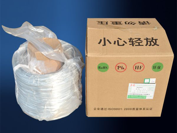 Caja de vacío con alambre de cobre estañado