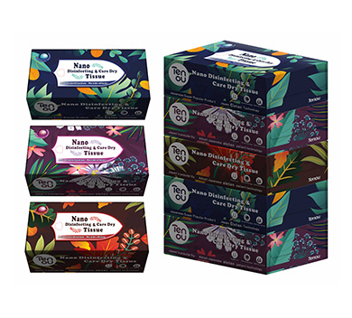 Flat Box Facial Tissue