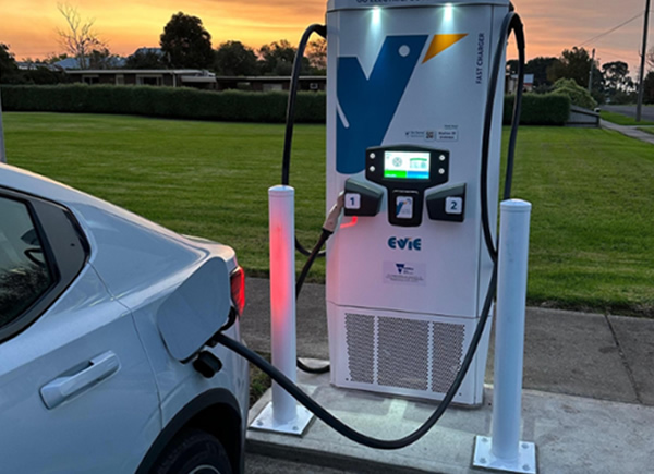 New energy charging station