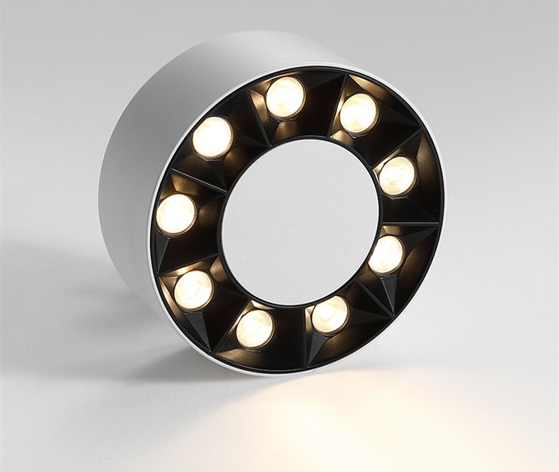 SRL Surface Mounted Round Linear Down Light