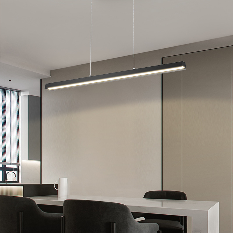 Flood Led linear pendant light 