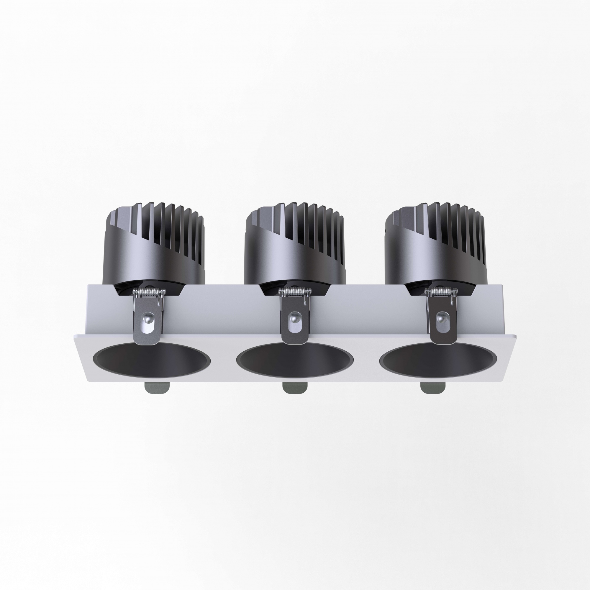 DA series 3-head recessed ceiling light