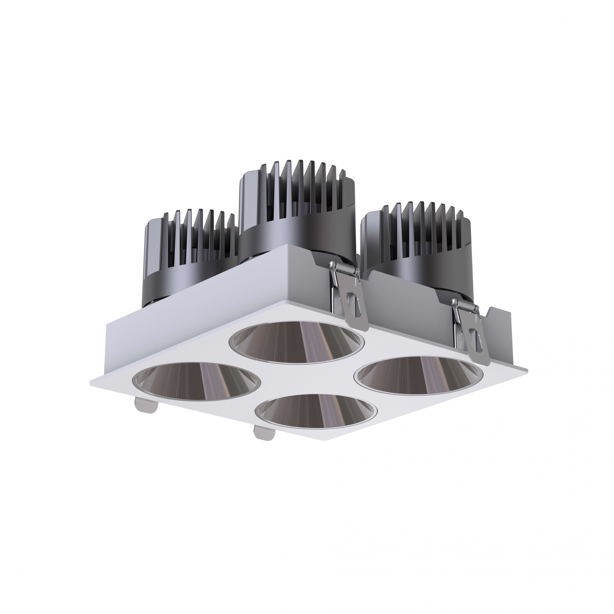 DA series 4-head recessed ceiling light