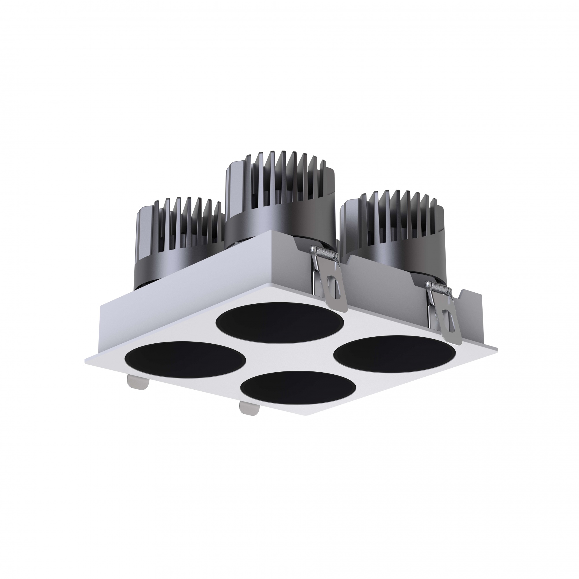 DA series 4-head recessed ceiling light