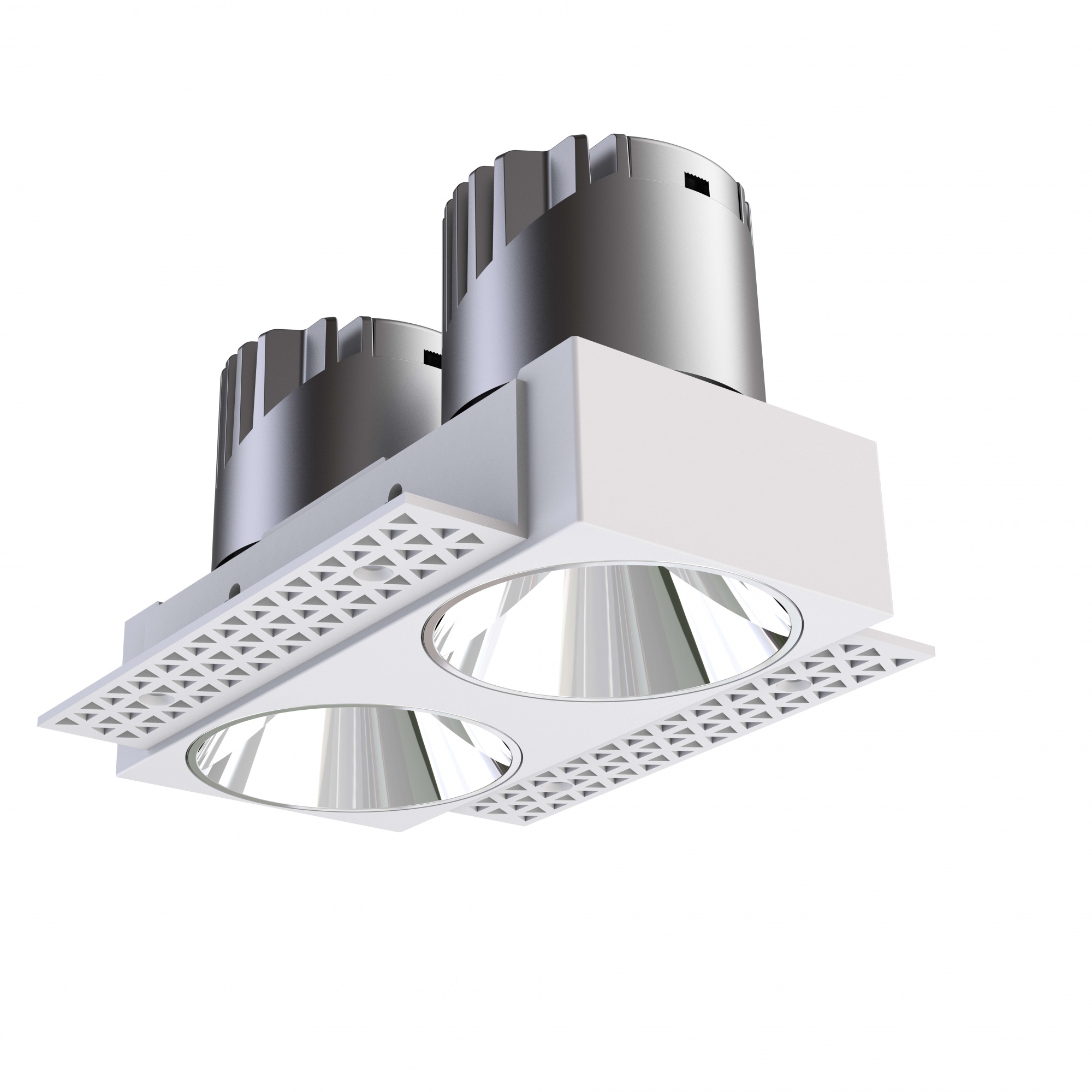 DA Series Trimless 2-head Recessed Ceiling light