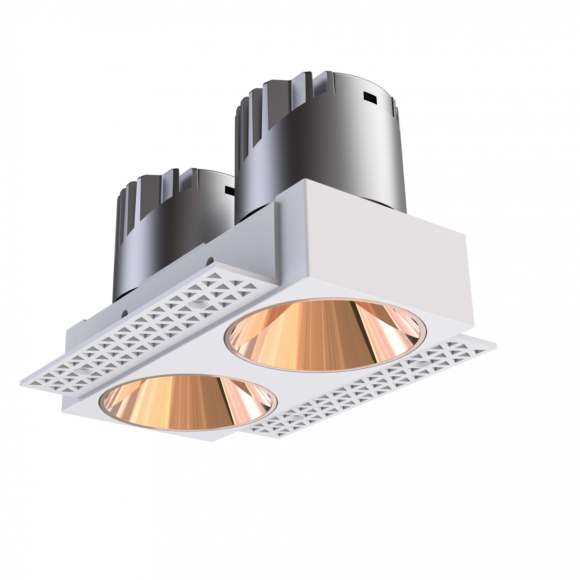 DA Series Trimless 2-head Recessed Ceiling light