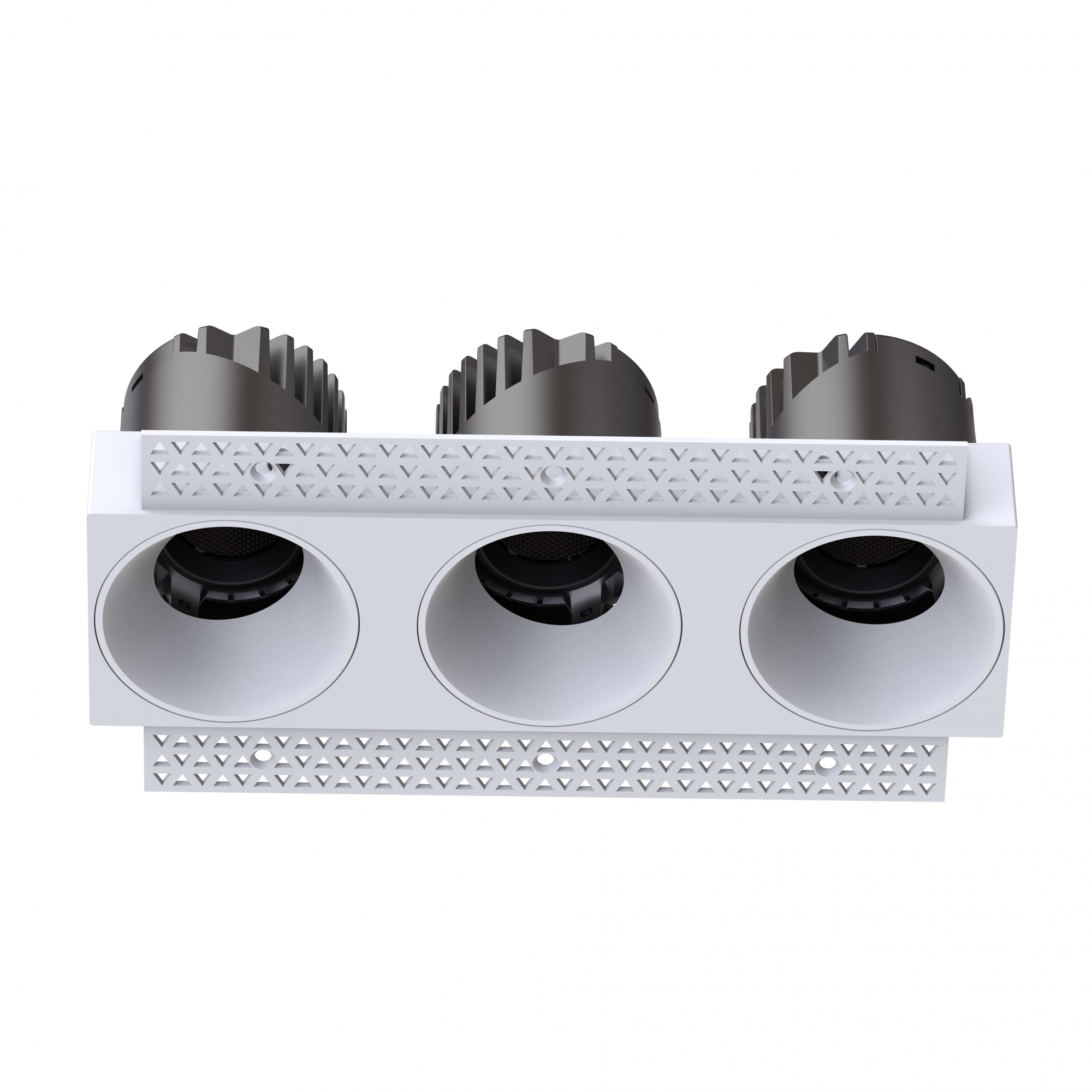 DA series 3-head trimless  recessed ceiling light