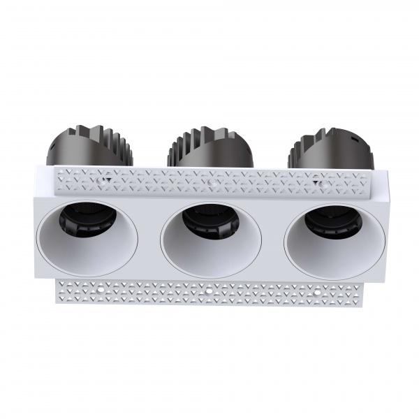 DA series 3-head trimless  recessed ceiling light