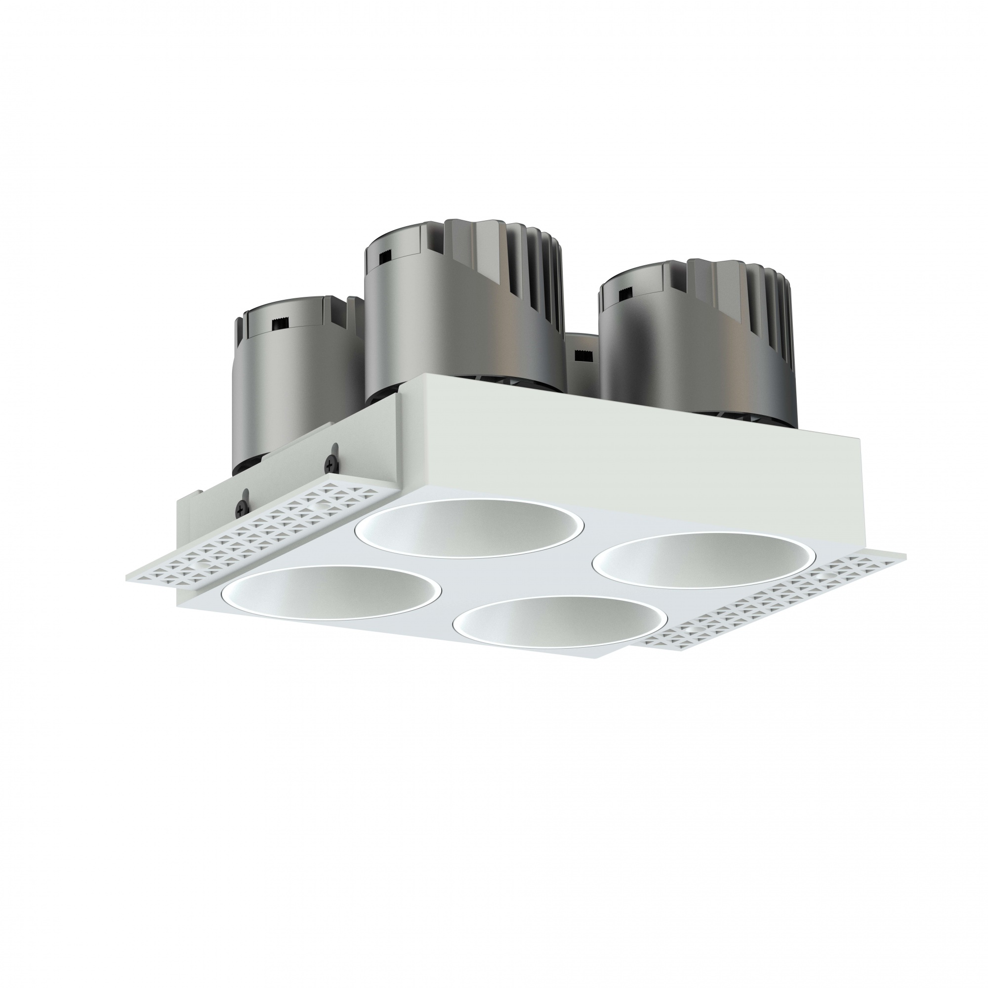 DA series 4-head Trimless recessed ceiling light