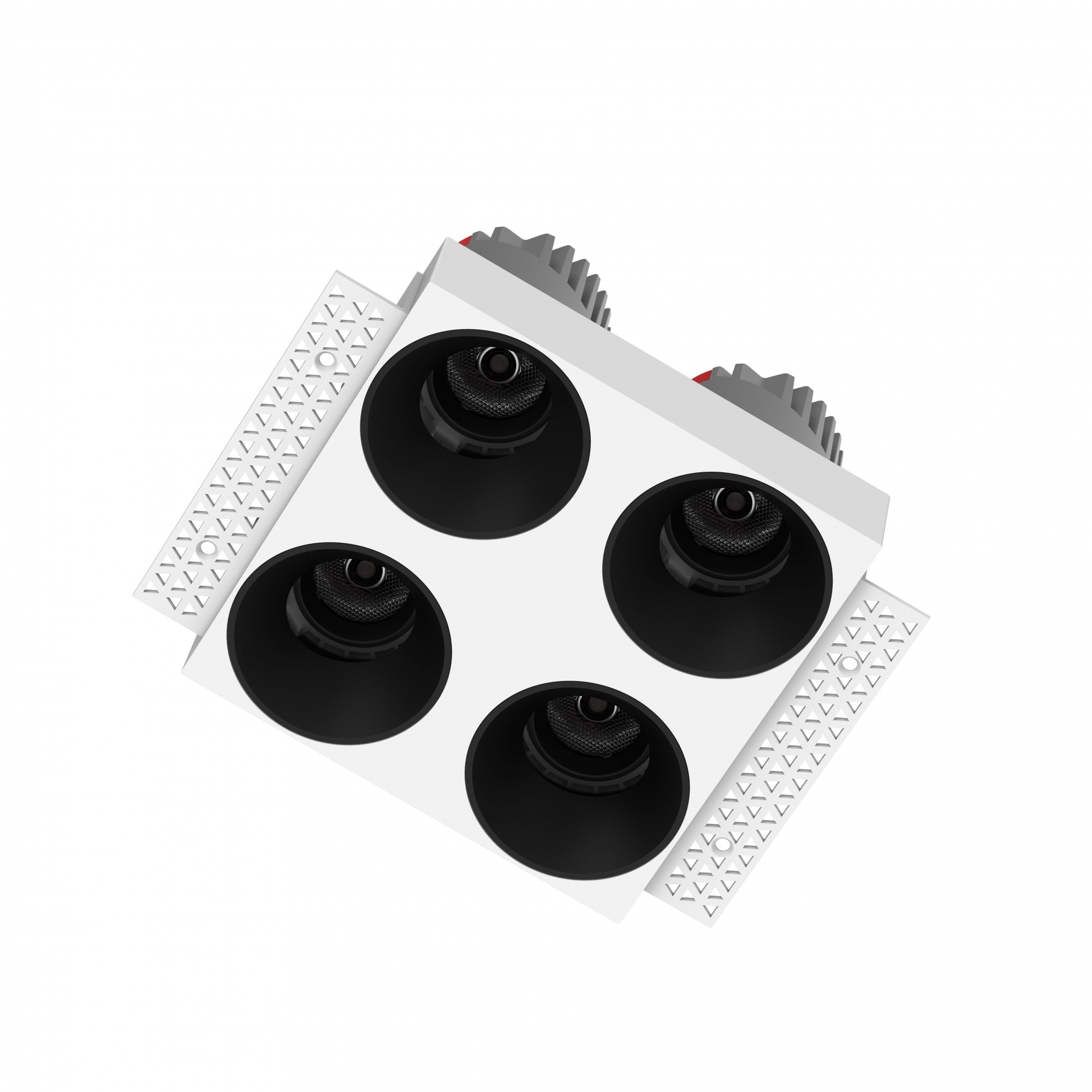 DA series 4-head Trimless recessed ceiling light