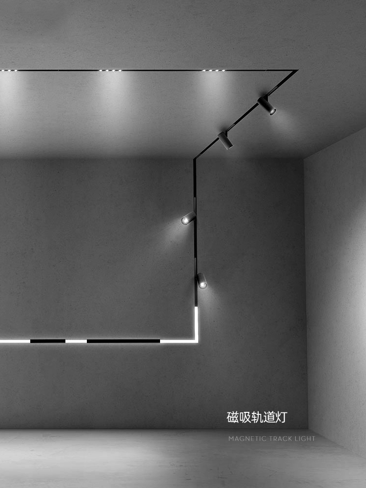 Led Magnetic Zoomable Track spot light 