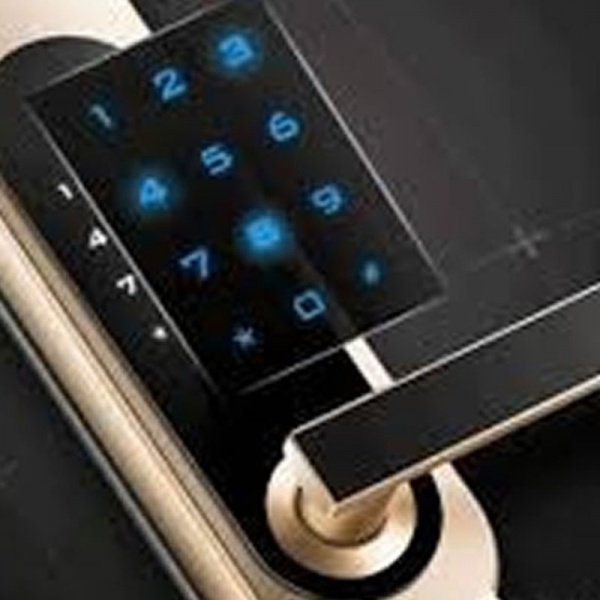 Sapphire fingerprint lock display panel