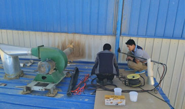 俊梅木业有组织废气检测