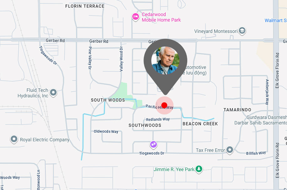 GPS position