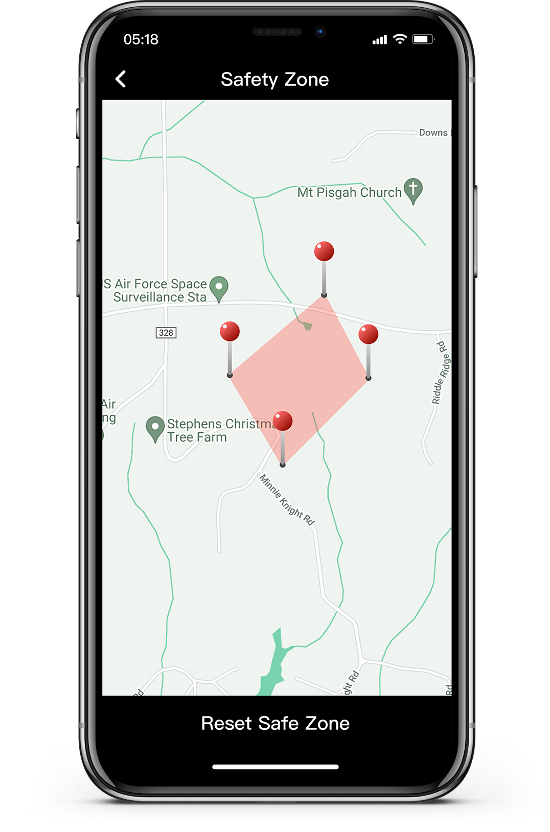 GPS position
