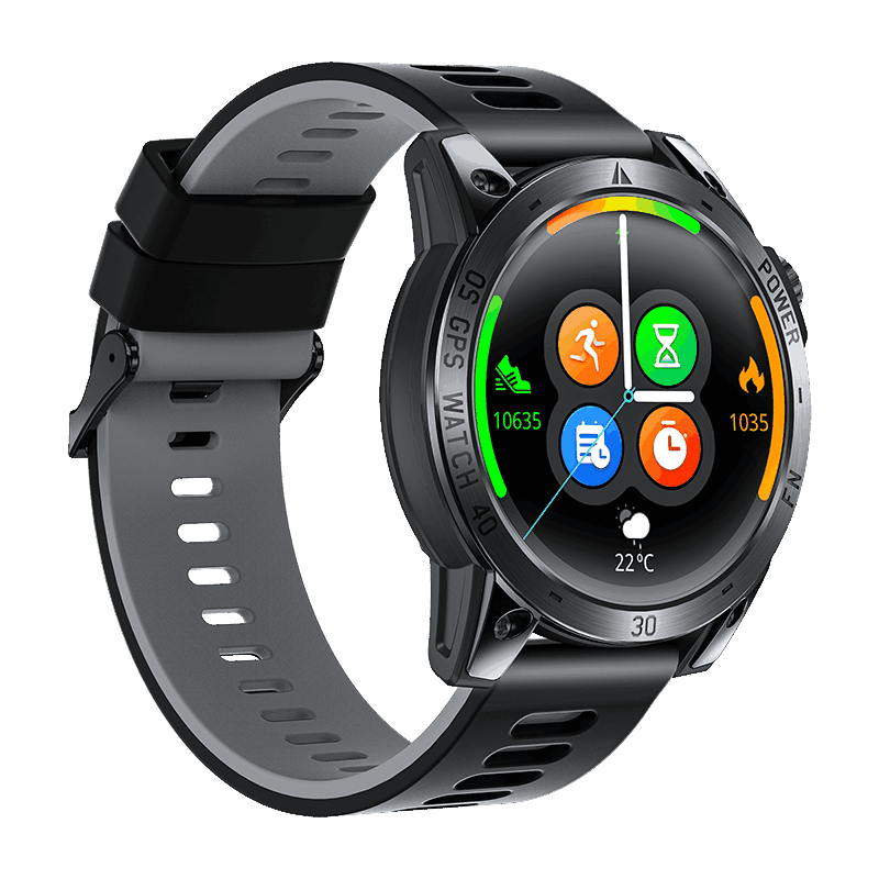 iwownfit 1.43''AMOLED Display GPS Sport Watch with 20-Day Battery Life