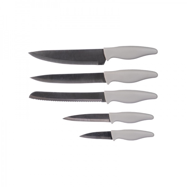  5 Piece Set Non-Stick Coated  High Carbon Stainless Steel  Speckled Kitchen Knives