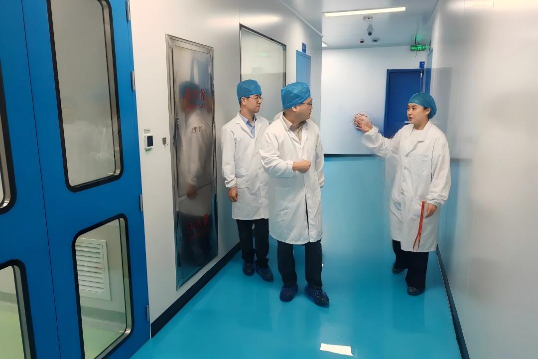 福建省药监局余华副局长一行莅临调研指导 共话闽台医药融合发展