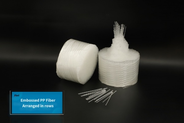 Embossed PP Fiber