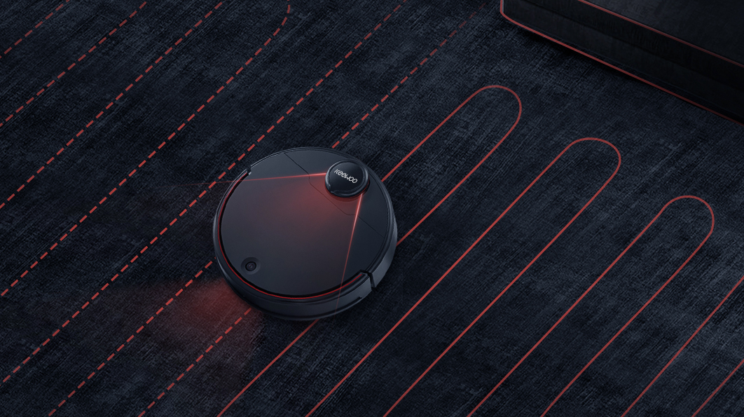 Laser + Visual Navigation Robot Vacuum Cleaner LV1