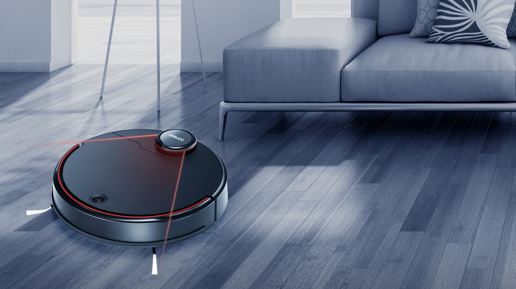 Laser + Visual Navigation Robot Vacuum Cleaner LV1