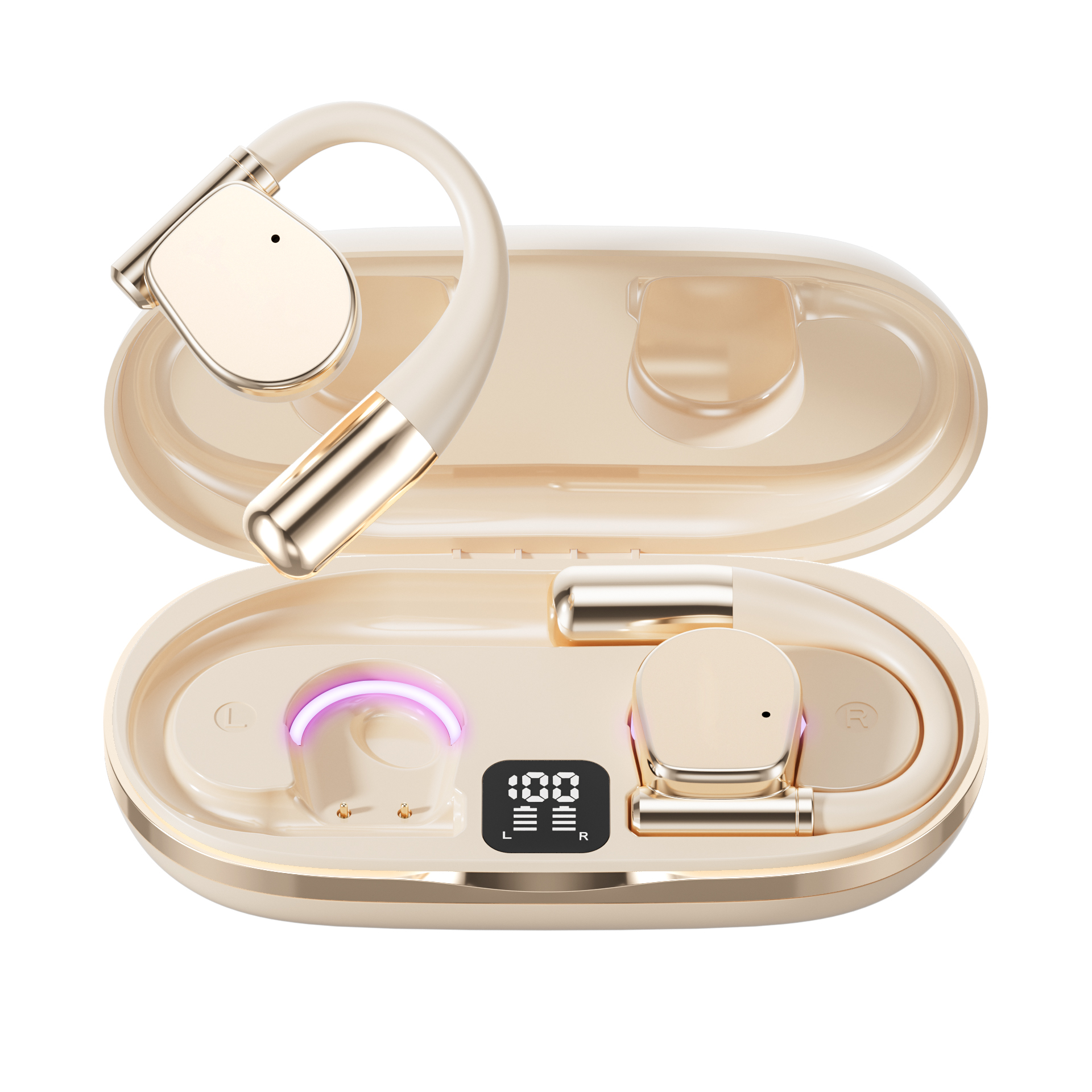 M111 Ultraviolet OWS Earbuds